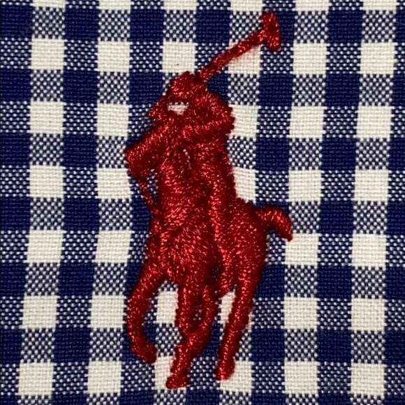 Ralph Lauren custom fit gingham dress shirt - Picture 4 of 4